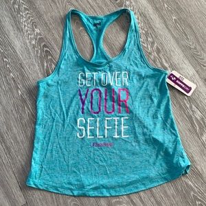Soffe, Dri fit, XL, tank top, turquoise